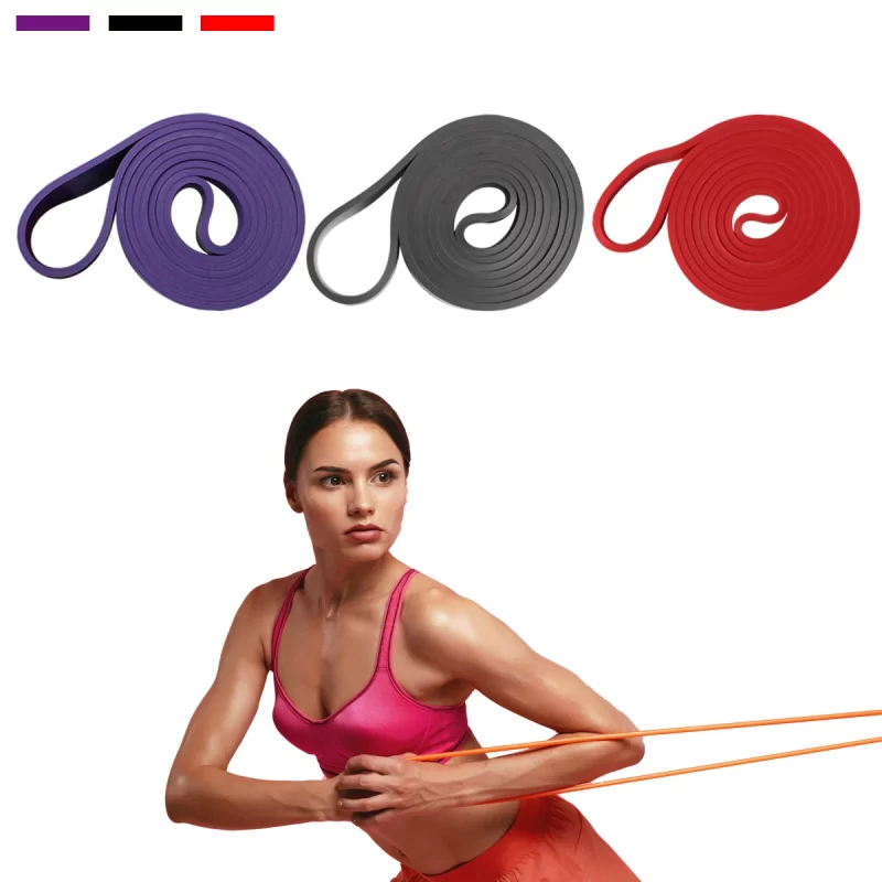 100% Latex Resistance Exercise Bands Pull Up Assist Bands Heavy Power Resistance Bands - Image 5