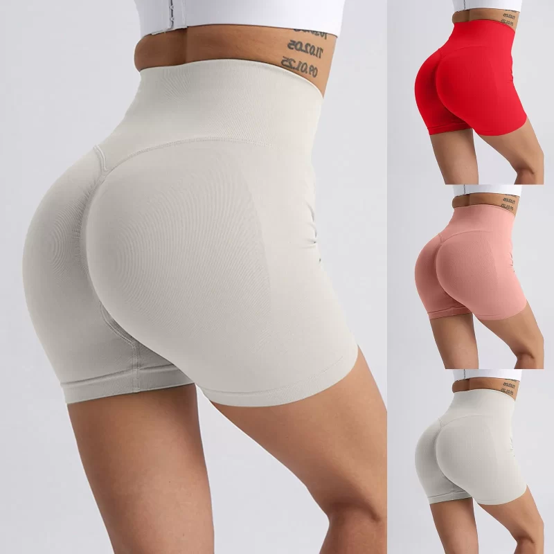 Dynamic Shorts Women Short Workout Legging Seamless Yoga Pants High Waisted Sports Wear Fitness Gym Clothing Streetwear 2024