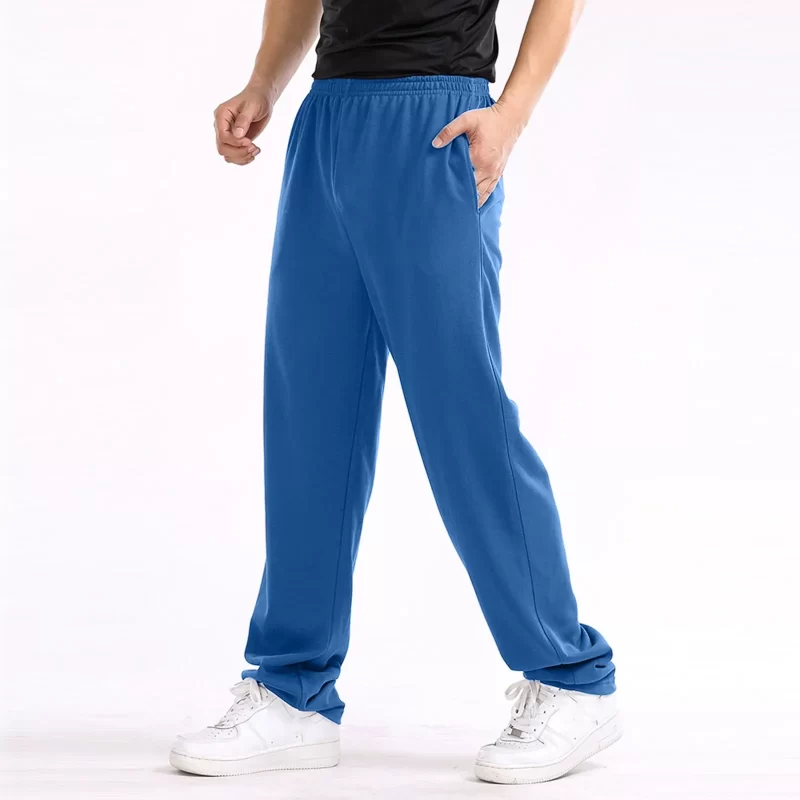 Mens Casual Straight Pants Trend Youth Warm Loose Pants Loose Fashion And Yoga Pants Year - Image 4