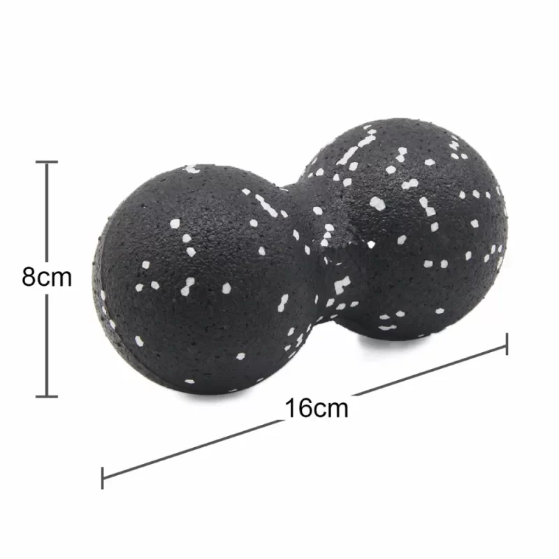 Women Yoga Roller Foam Block Yoga Equipment Peanut Ball Set Block Peanut Massage Roller Ball Therapy Relax Exercise Fitness - Image 3