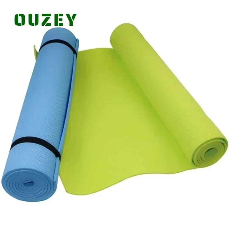 OUZEY 15MM Thick 183cm*61cm NBR Yoga Mats Non-slip Exercise Mat Fitness Tasteless Pilates Workout Gym Mats Sports Fitness Mats