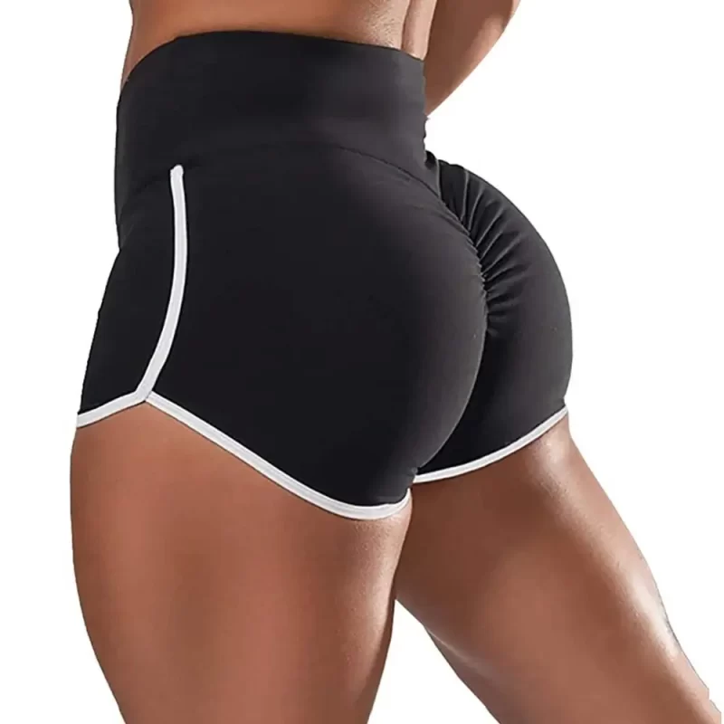 Sports Shorts Women Elastic Seamless Fitness Leggings Push Up Gym Yoga Run Training Tights Sweatpants Sexy Large Women's Shorts - Image 6