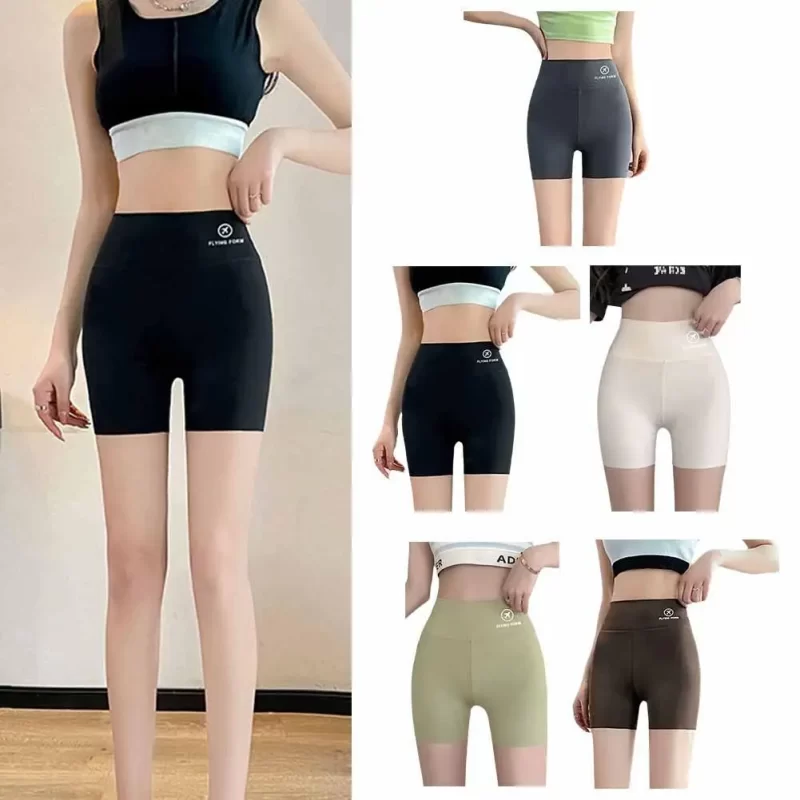 Tight Hip Lift Yoga Shorts Fashion Elastic Breathable Butt Women Fitness Lifter Leggings Gym Tummy Butt Control Peach T6I1 - Image 2