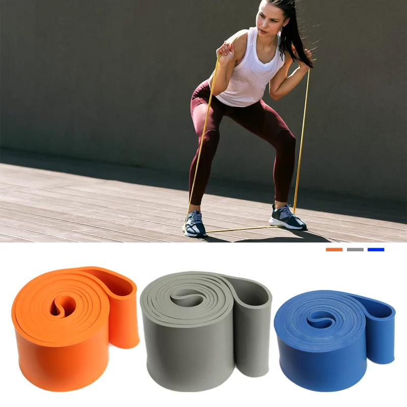 100% Latex Resistance Exercise Bands Pull Up Assist Bands Heavy Power Resistance Bands - Image 3