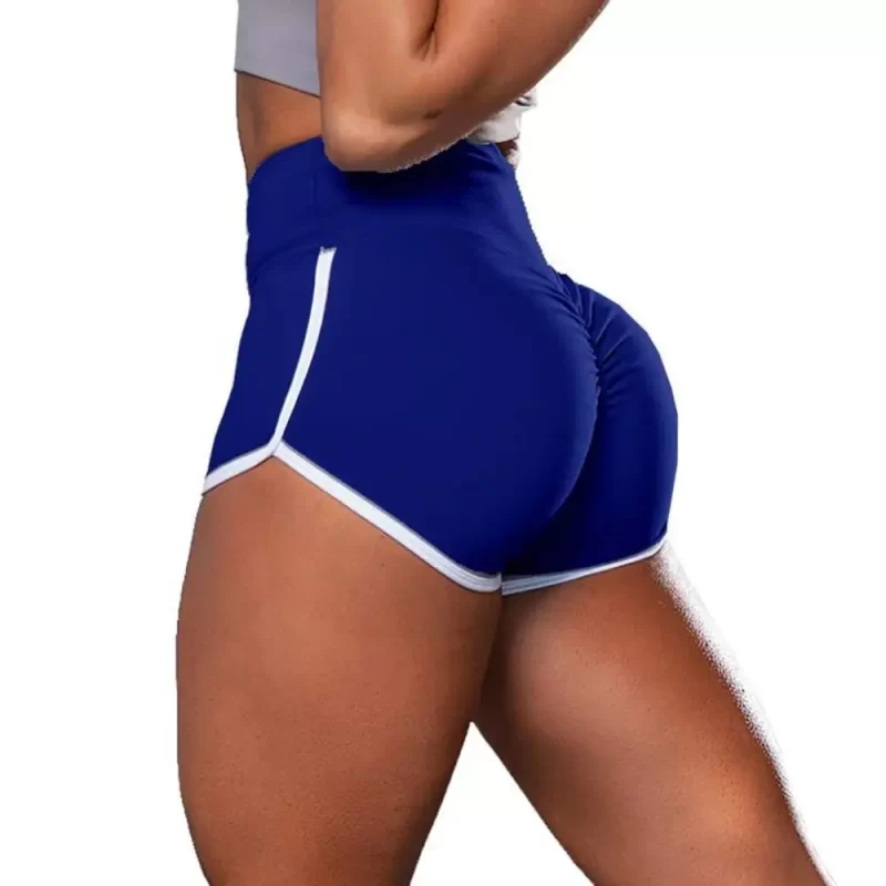 Sports Shorts Women Elastic Seamless Fitness Leggings Push Up Gym Yoga Run Training Tights Sweatpants Sexy Large Women's Shorts - Image 5