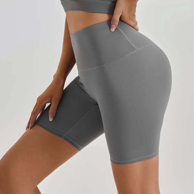 leggins deportivo mujer Gym Butt-lifting Yoga Shorts Women Quick-drying Fitness Shorts High Waist Breathable Solid Fifth Pants - Image 6